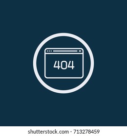 Error 404 icon