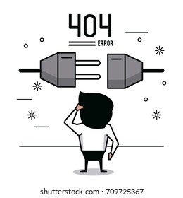Error 404 infographic