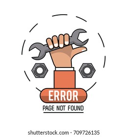 Error 404 infographic