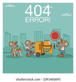 Error 404 Nothing Found Banner