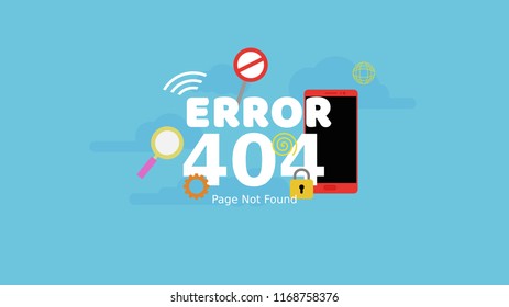 error 404 page not found. trouble internet connection.search problem page concept