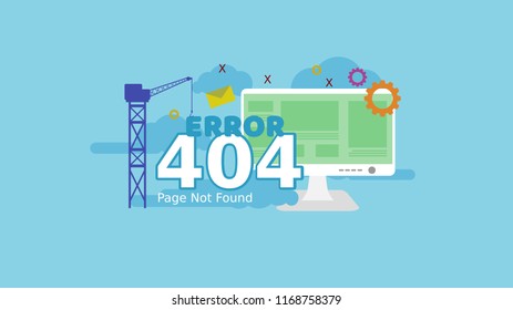error 404 page not found. trouble internet connection.search problem page concept