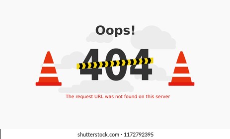 Error 404 Page Not Found. Trouble Internet Connection.search Problem Page Concept