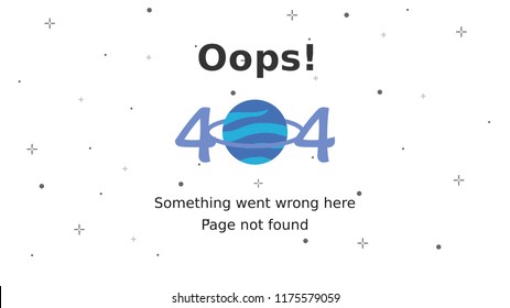 error 404 page not found. trouble internet connection.search problem page concept