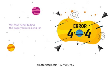 error 404 page not found. trouble internet connection.search problem page concept