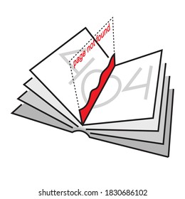 Error 404 page not found internet website failure warning design template.
