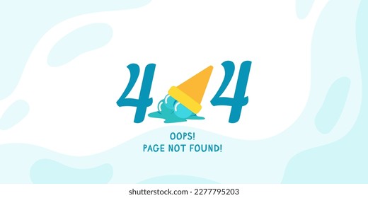 Error 404, page not found. website under development. Suitable for web landing page, UI, mobile app, banner template. Vector illustration