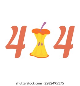 Error 404, page not found. website under development. Suitable for web landing page, UI, mobile app, banner template. Vector illustration