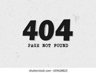 Error 404 Page not found