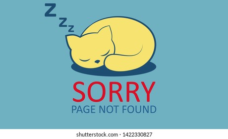 Error 404 page vector internet problem or web warning message webpage not found erroneously illustration funny set of erroneous website failure or alert site is broken service information background