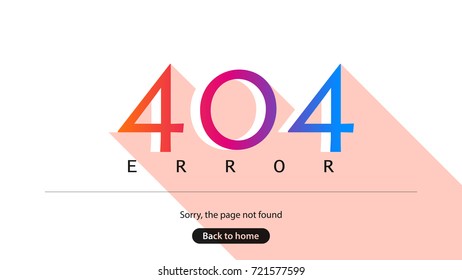 Error 404. Sorry, the page not found. Back to home.