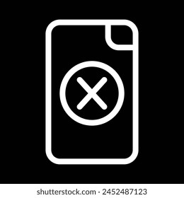 error app symbol icon vector