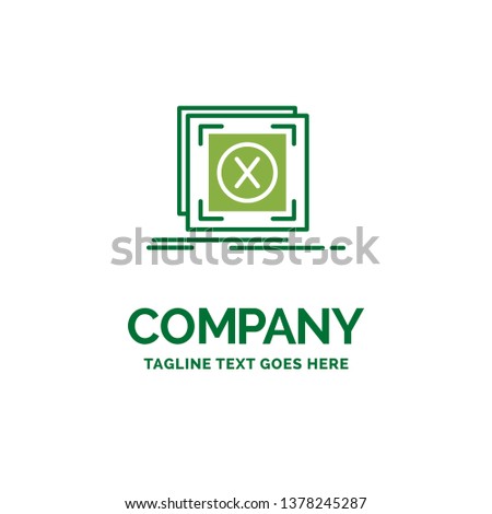 error, application, message, problem, server Flat Business Logo template. Creative Green Brand Name Design.