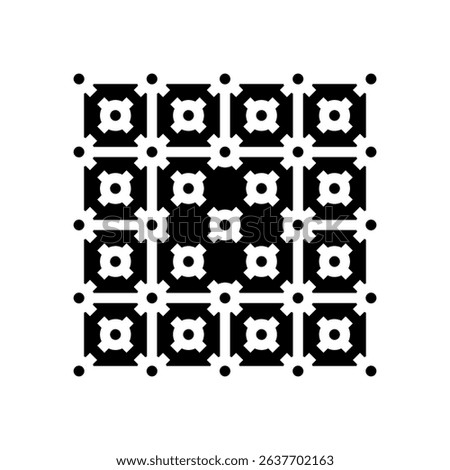 error correction quantum computer glyph icon vector. error correction quantum computer sign. isolated symbol illustration