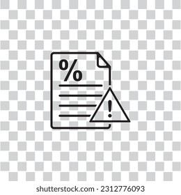 error discount icon , business icon