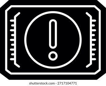 Entwurf des Symbols für das Fehlerglyphenformat