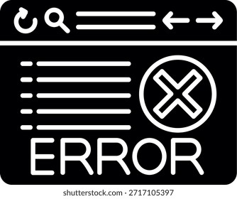 Entwurf des Symbols für das Fehlerglyphenformat