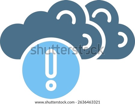 Error Glyph Two Colour Icon
