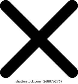 Ícone de Erro (2) - Vetor de linha simples para design de UX de interface do usuário. Símbolo da interface do site e do aplicativo móvel e botão de navegação