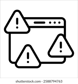 Error Icon Element For Design