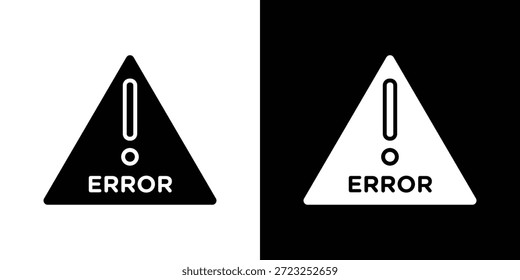 Icono de error gráfico doodle diseños colección