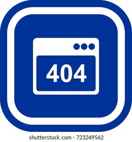 Error icon , sign Square with rounded corners