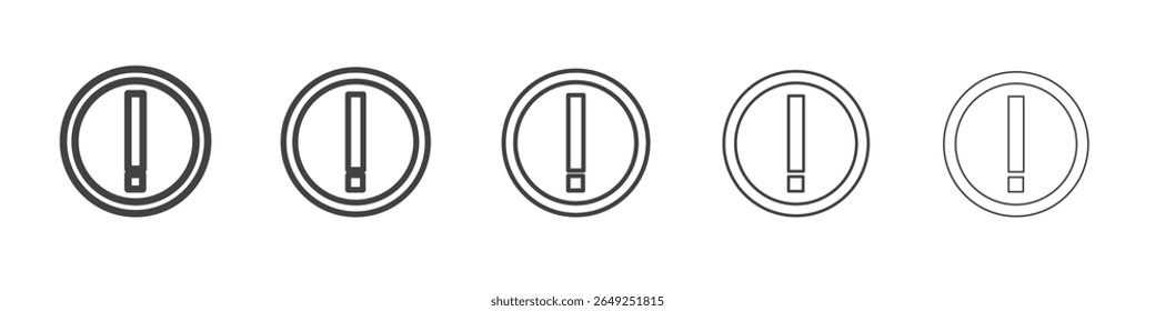 error icon simple illustration collection symbol