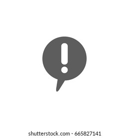 Error icon in trendy flat style isolated on white background. Symbol for your web site design, logo, app, UI. Vector illustration, EPS