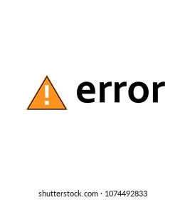 error icon vector