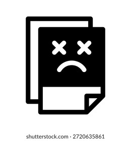 Ilustración de diseño de símbolo de Vector de icono de error