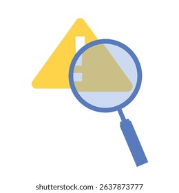 Error investigation A close-up look at potential issues with a search tool.
