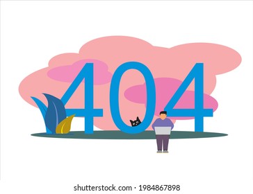 Fehlerseite 404 Design künstlerisch