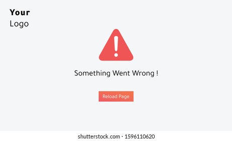 Error Page 404 somthing went wrong