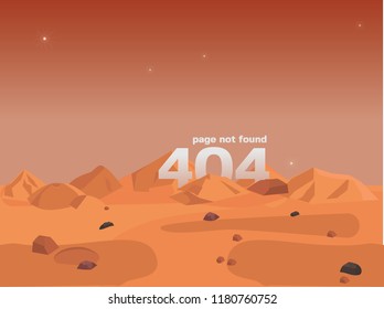 Error page 404 for the website. Web page with 404 error notification. Page not found.