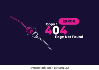 error page illustration background,404 not found