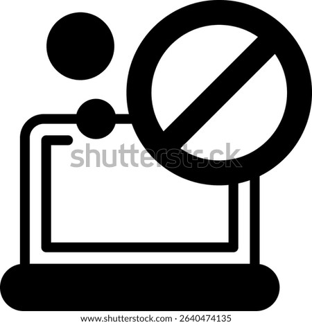 Error Semi Solid Icon Design