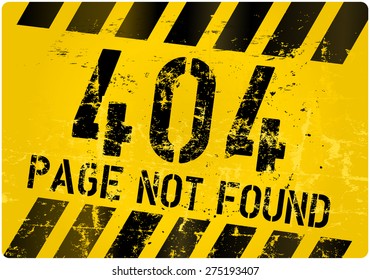 error sign for website, vector illustration