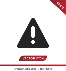 Error triangle icon