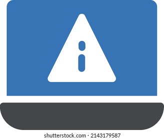 error vector glyph color icon