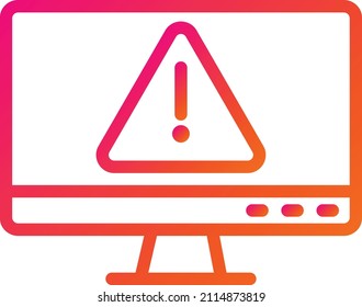 Error Vector Icon Design Illustration