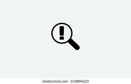 Error vector logo design template