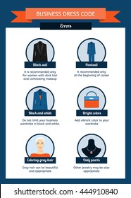 Errors business dress code for women. Recommendations for a business wardrobe
