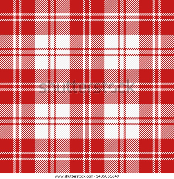 Erskine Tartan Plaid Scottish Pattern Red Stock Vector Royalty Free