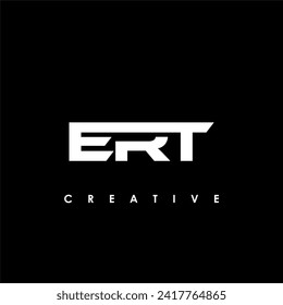 ERT Letter Initial Logo Design Template Vector Illustration