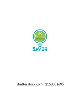 ES Energy Sever Lighting Vector Logo