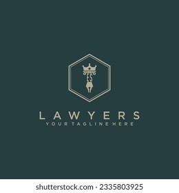 ES initials design modern legal attorney law firm lawyer advocate consultancy business logo vector