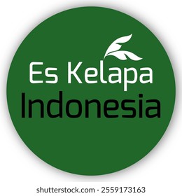 Es Kelapa Indonesia Logo drink water