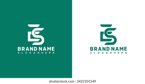 ES Letter Logo Design, SE icon Brand identity Design Monogram Logo