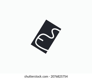 ES Letter Logo Design Template Vector