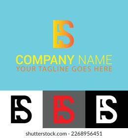 ES letter logo design templates. For any institute or company whose start letter is E  S. clean minimal and creative logo;